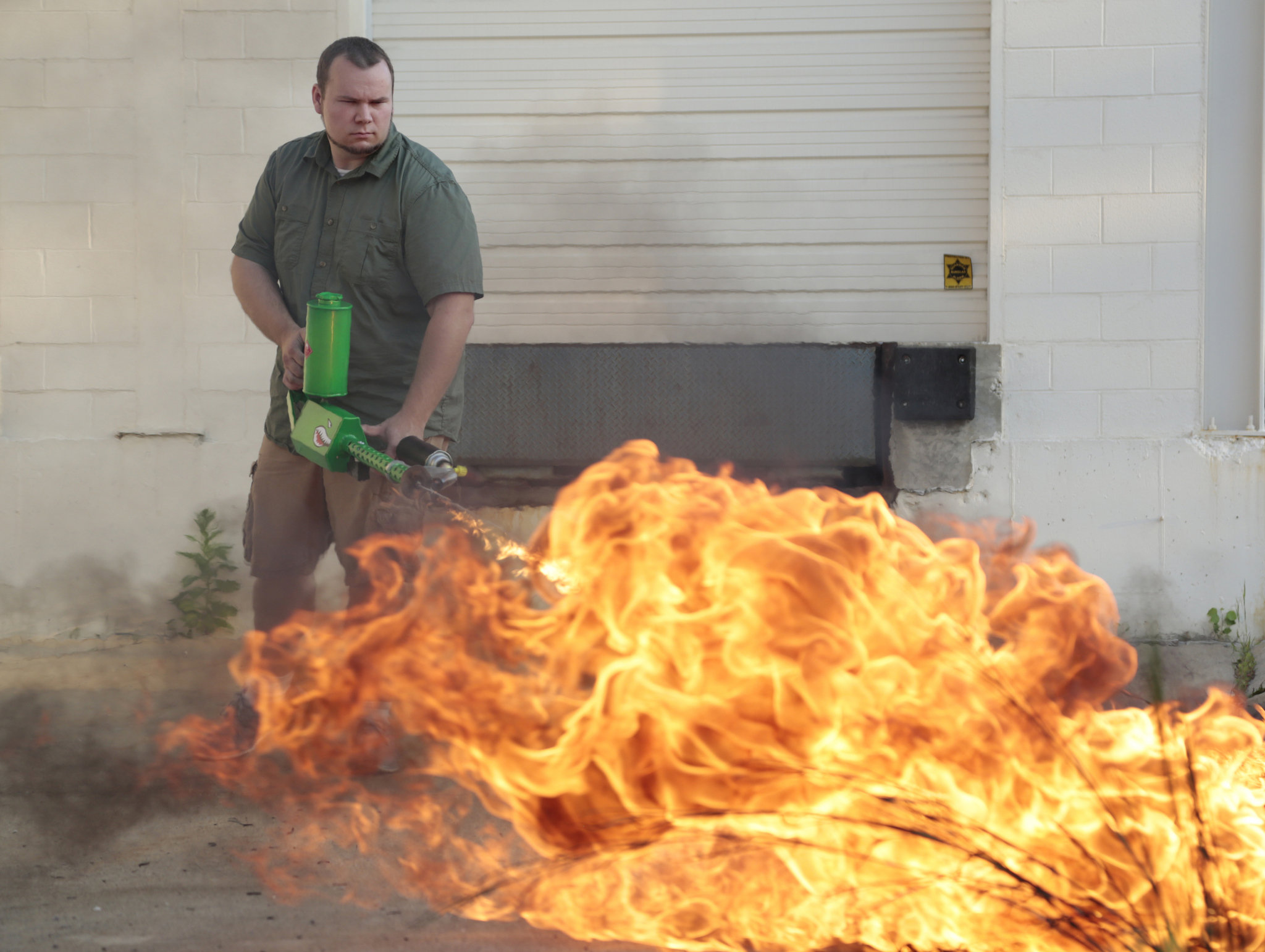 Michigan mayor seeks ban on personal flamethrowers