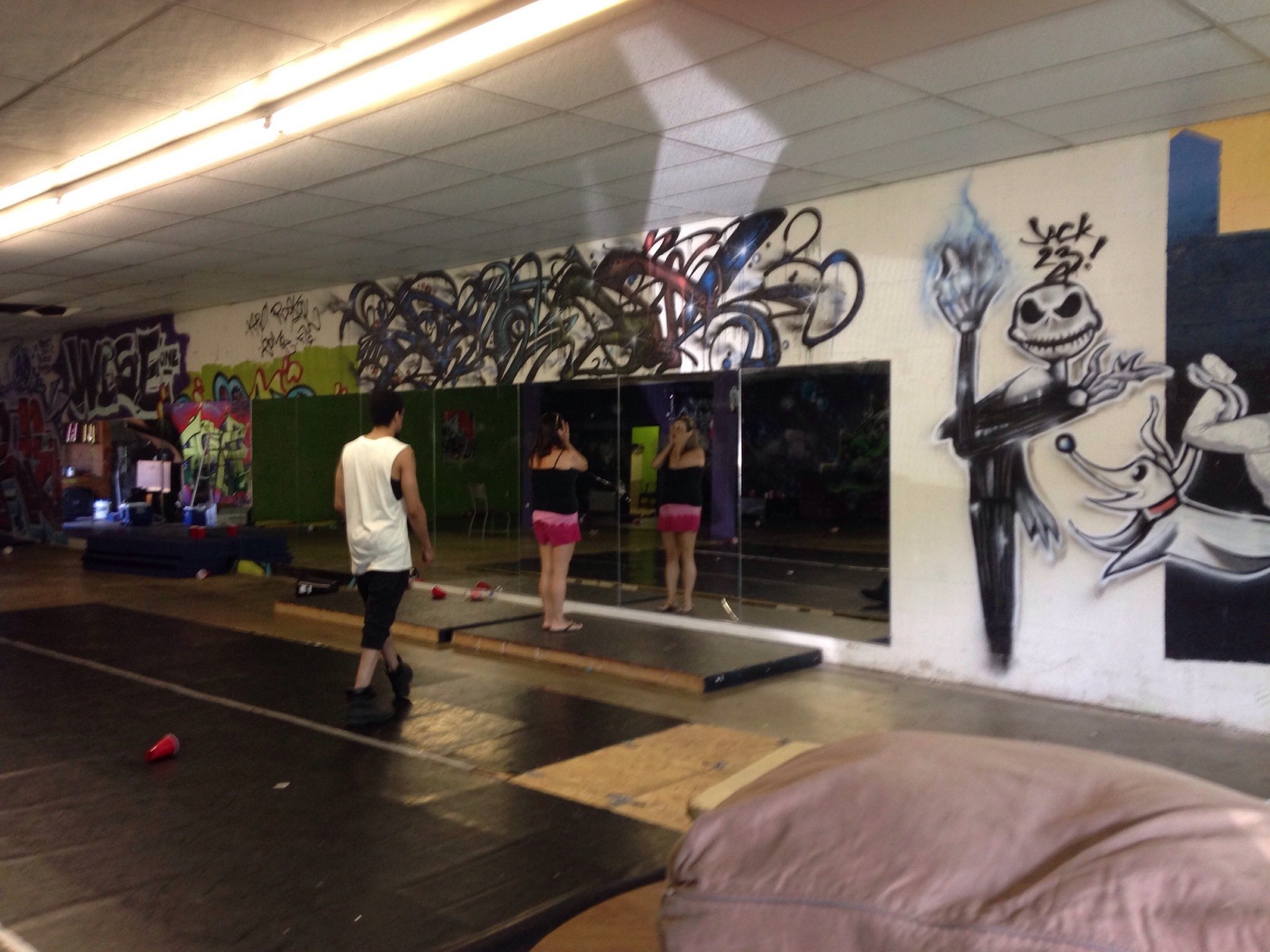 Texas dance studio owner says 60 partygoers 'trespassing' when 2 killed in shooting