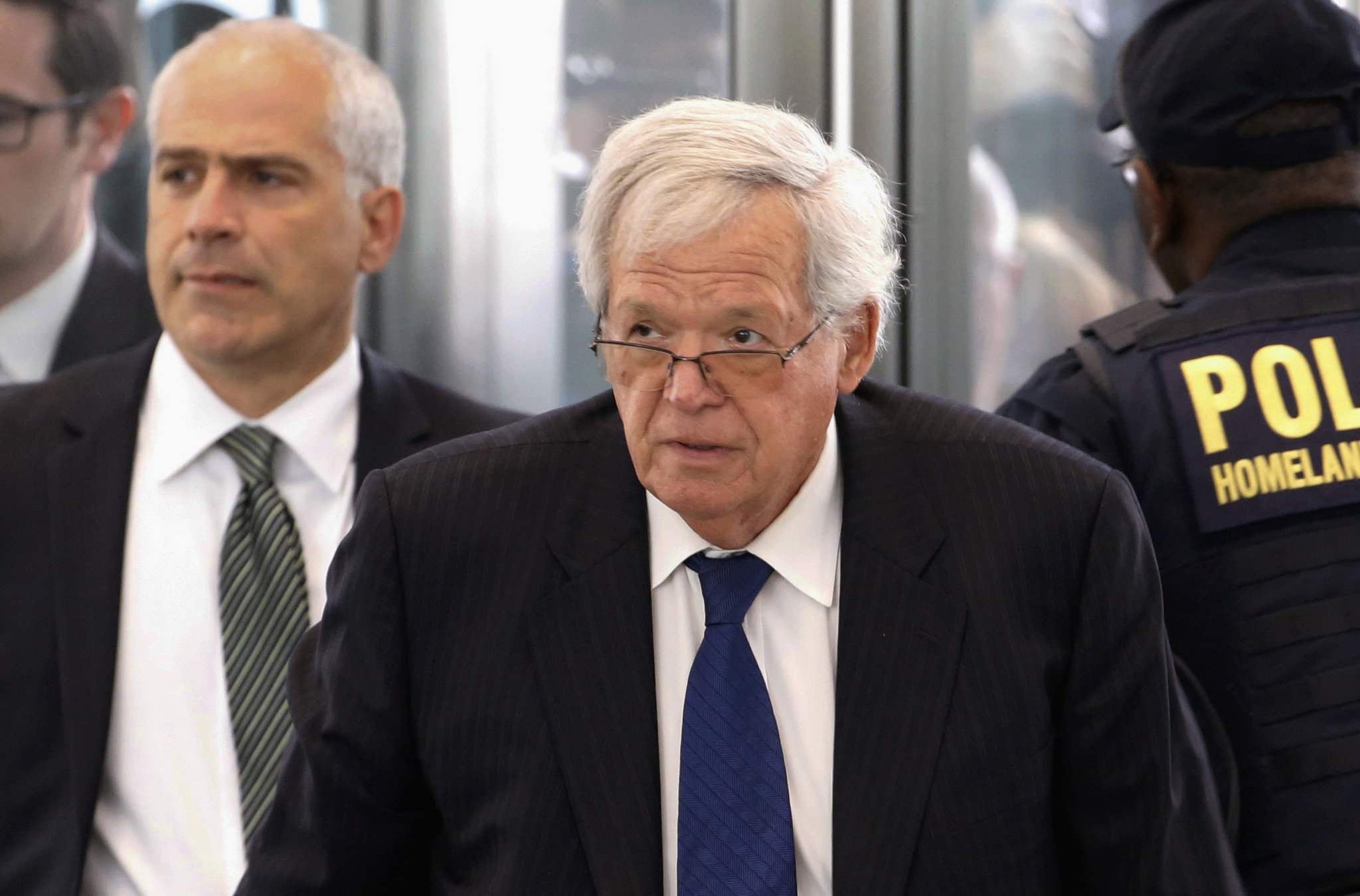 Dennis Hastert paid hush-money in effort to hide sex abuse of 14-year-old, prosecutors say