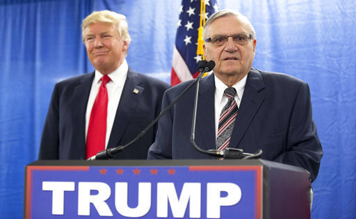 Trump pardons former Arizona Sheriff Joe Arpaio, convicted over immigrant patrols