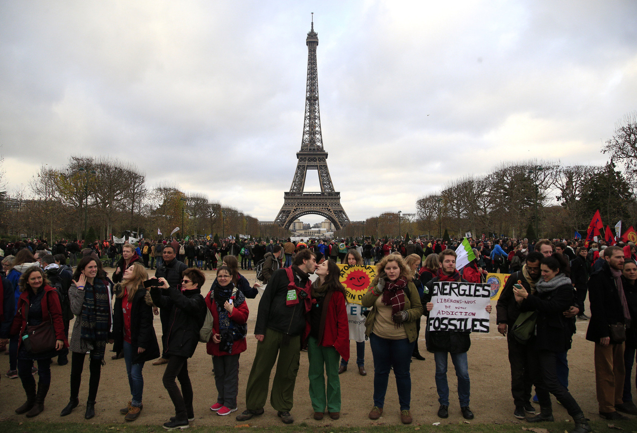 Nearly 200 nations adopt first global pact to fight climate change