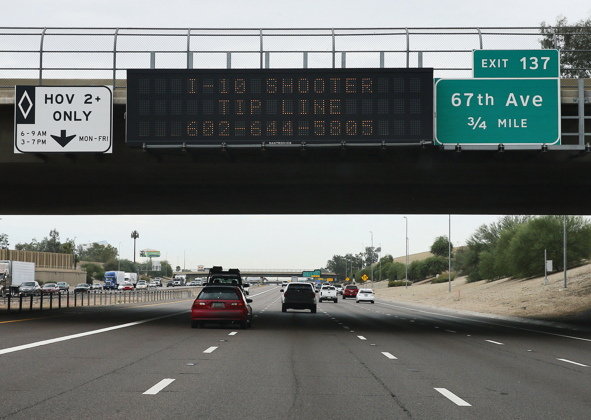 Leslie Allen Merritt Jr., 21, arrested in first four of 11 Phoenix freeway shootings