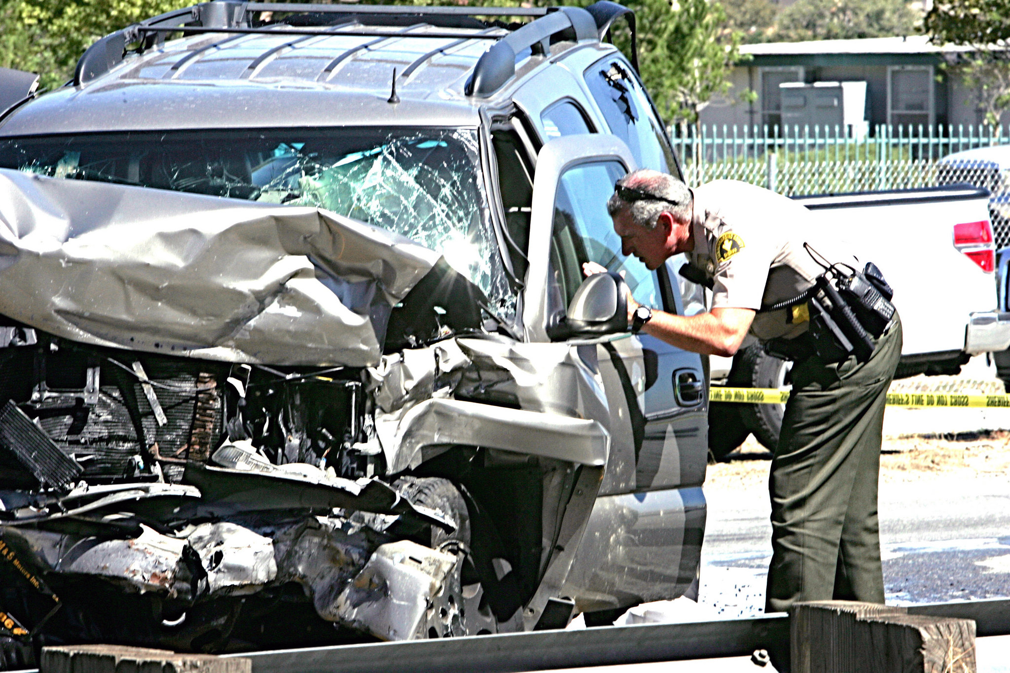 Calif. robbery suspect dies after cops shoot at SUV from helicopter