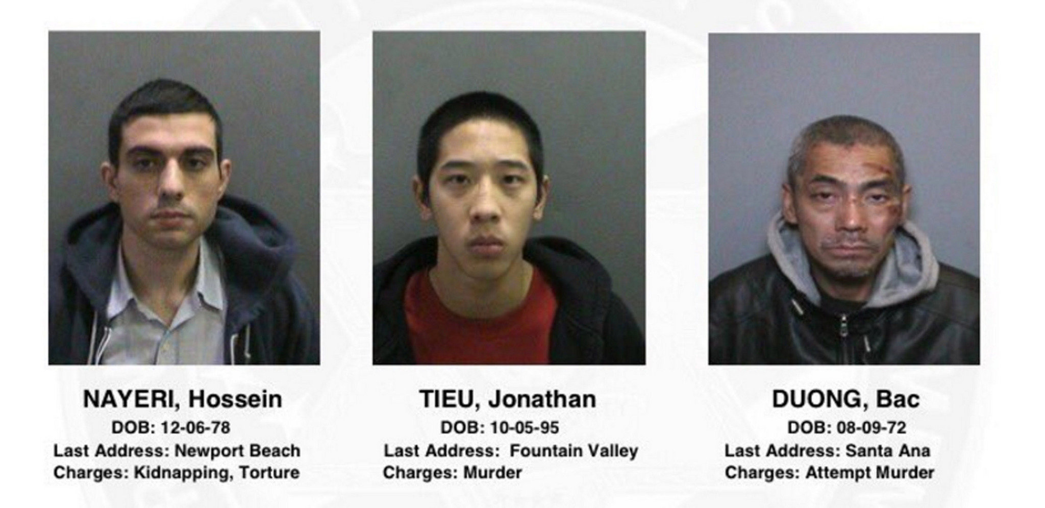 Manhunt launched for 3 inmates held on violent crimes who escaped California jail