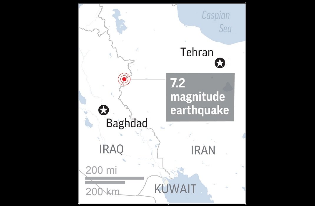 Powerful 7.2 earthquake rocks Iran-Iraq border; dozens reportedly killed