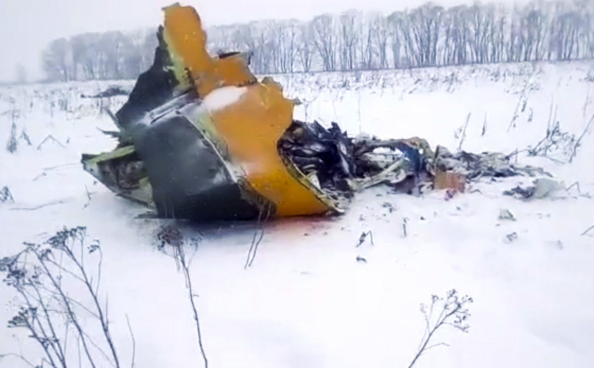 Passenger plane crashes near Moscow with 71 aboard; no survivors reported