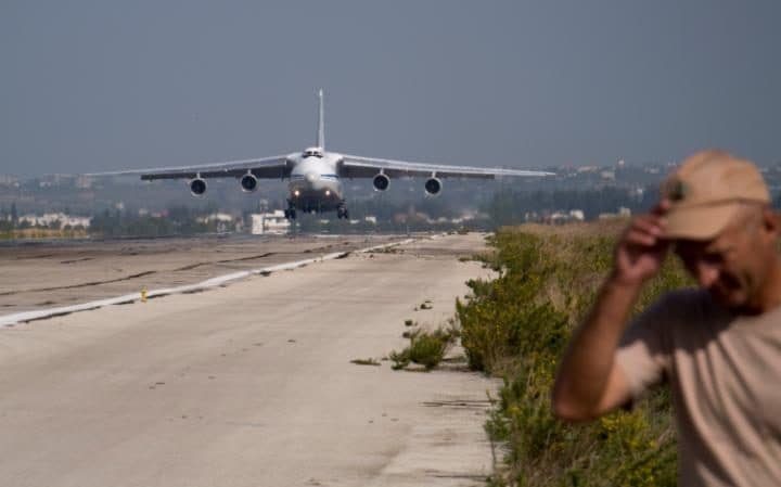 Russian military plane headed for Syria crashes into the Black Sea; 92 aboard
