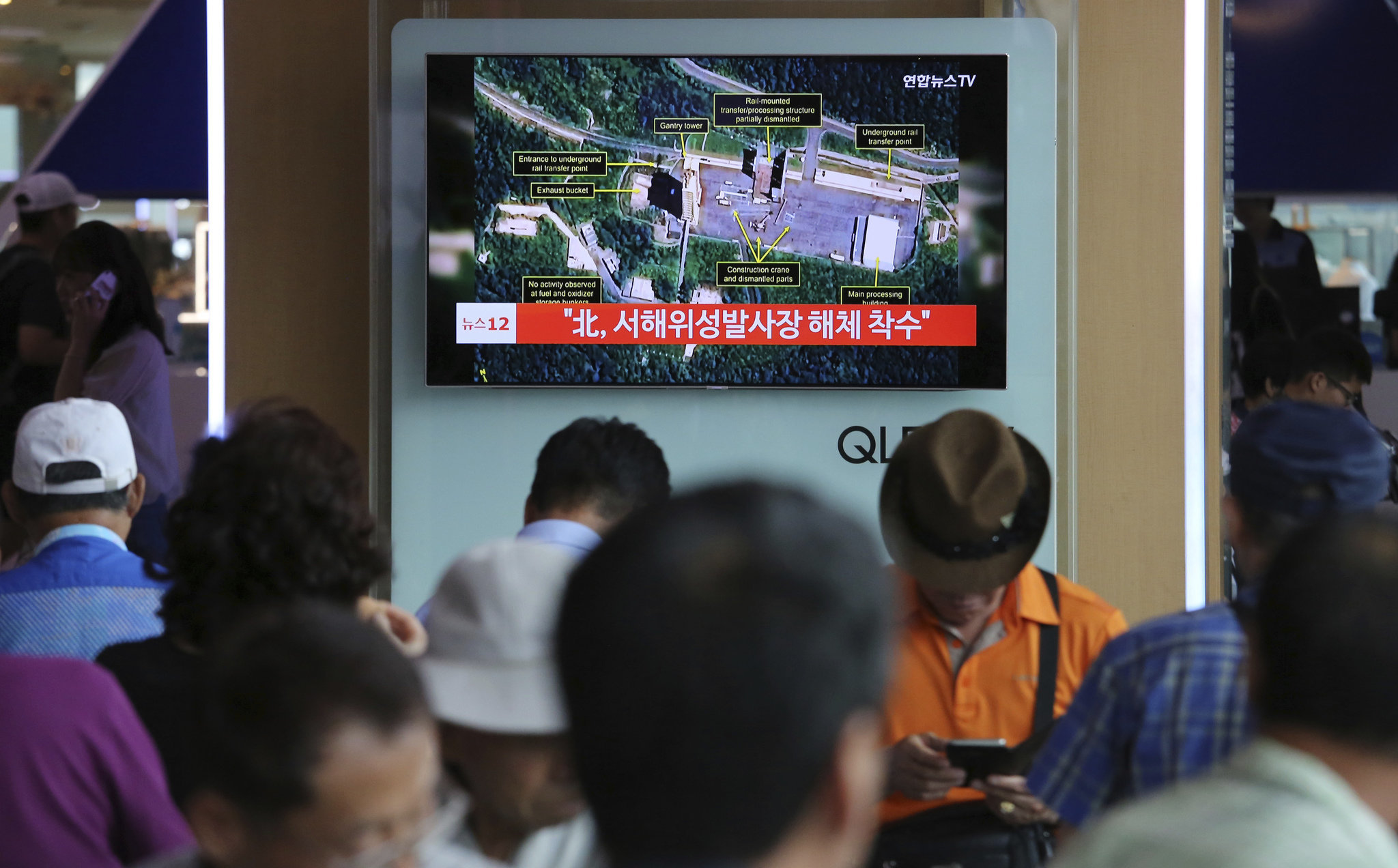 North Korea dismantling key satellite launch site facilities, US research group says