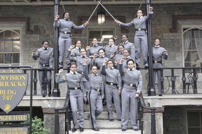 West Point probes whether photo of black female cadets with raised fists broke rules