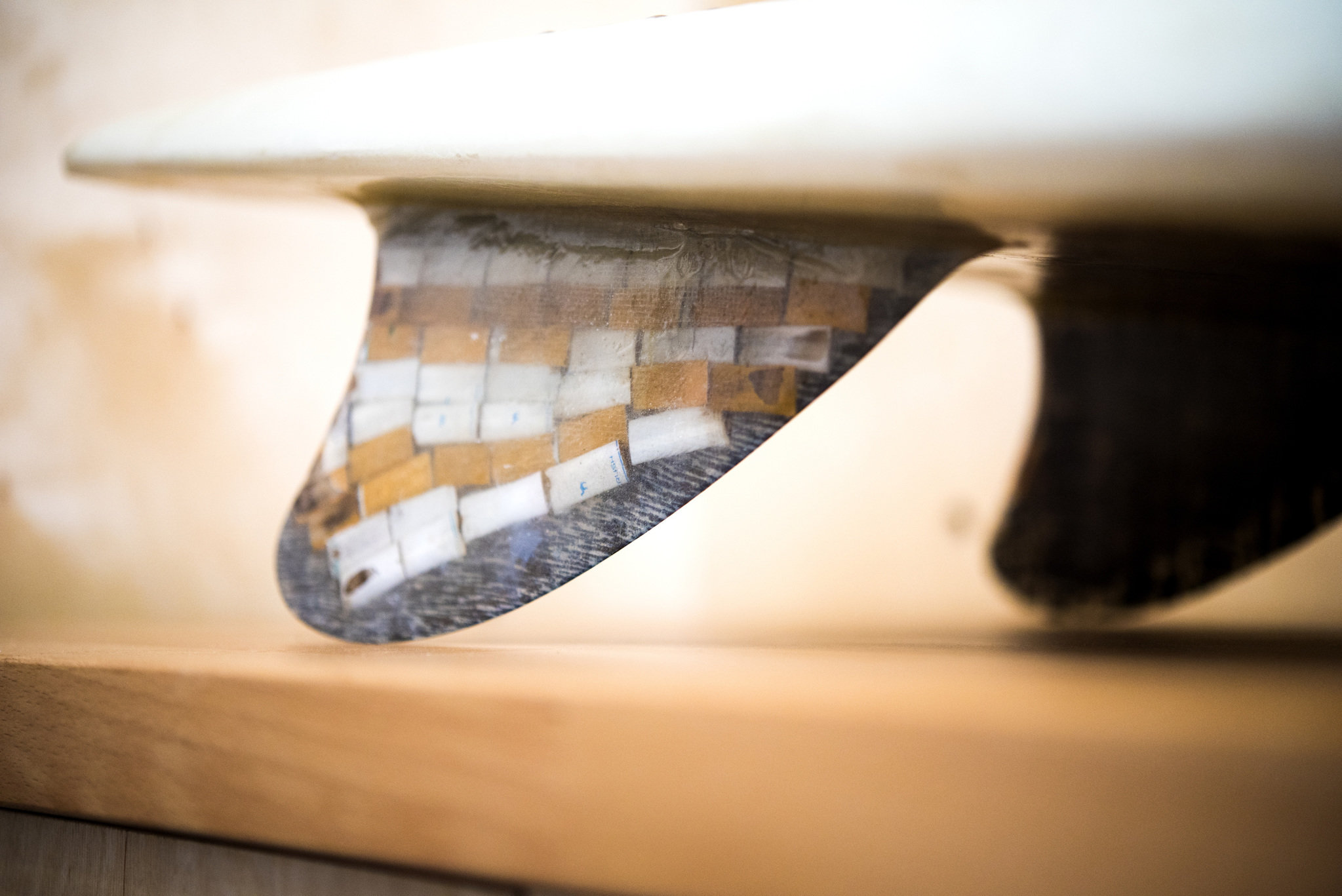 Surfboard made using 10,000 cigarette butts wins upcycle contest