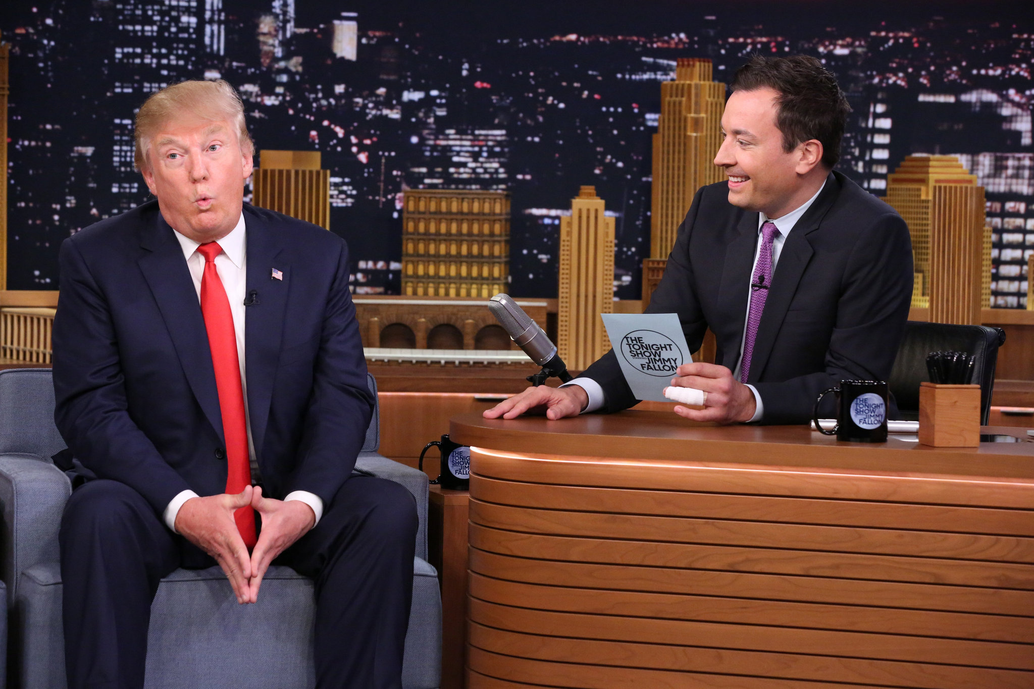 Donald Trump to Jimmy Fallon on 'Tonight Show': 'There's a movement going on'