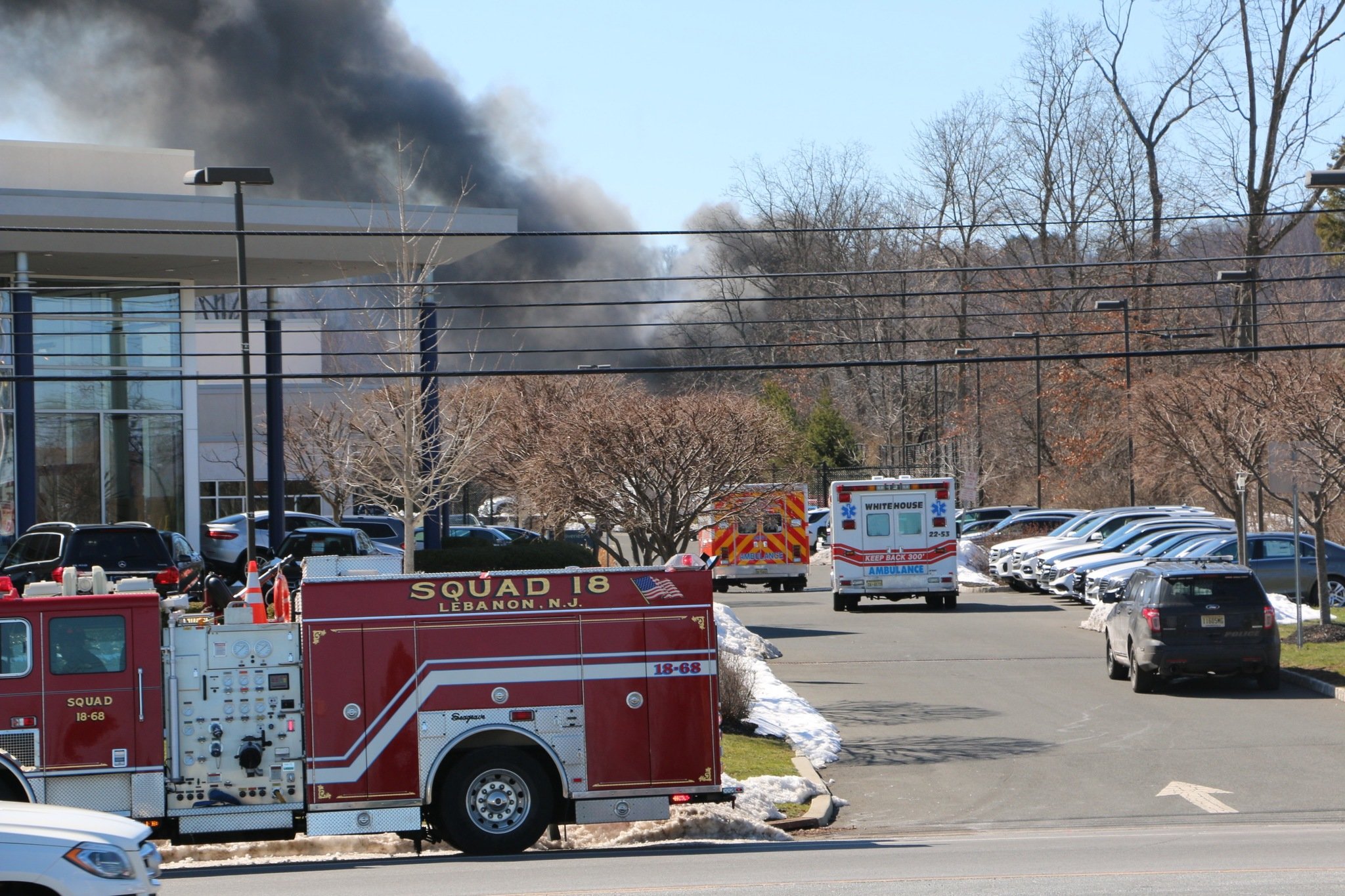 Firefighters Battle 2 Alarm Blaze At N J Landscaping Company Nj Com