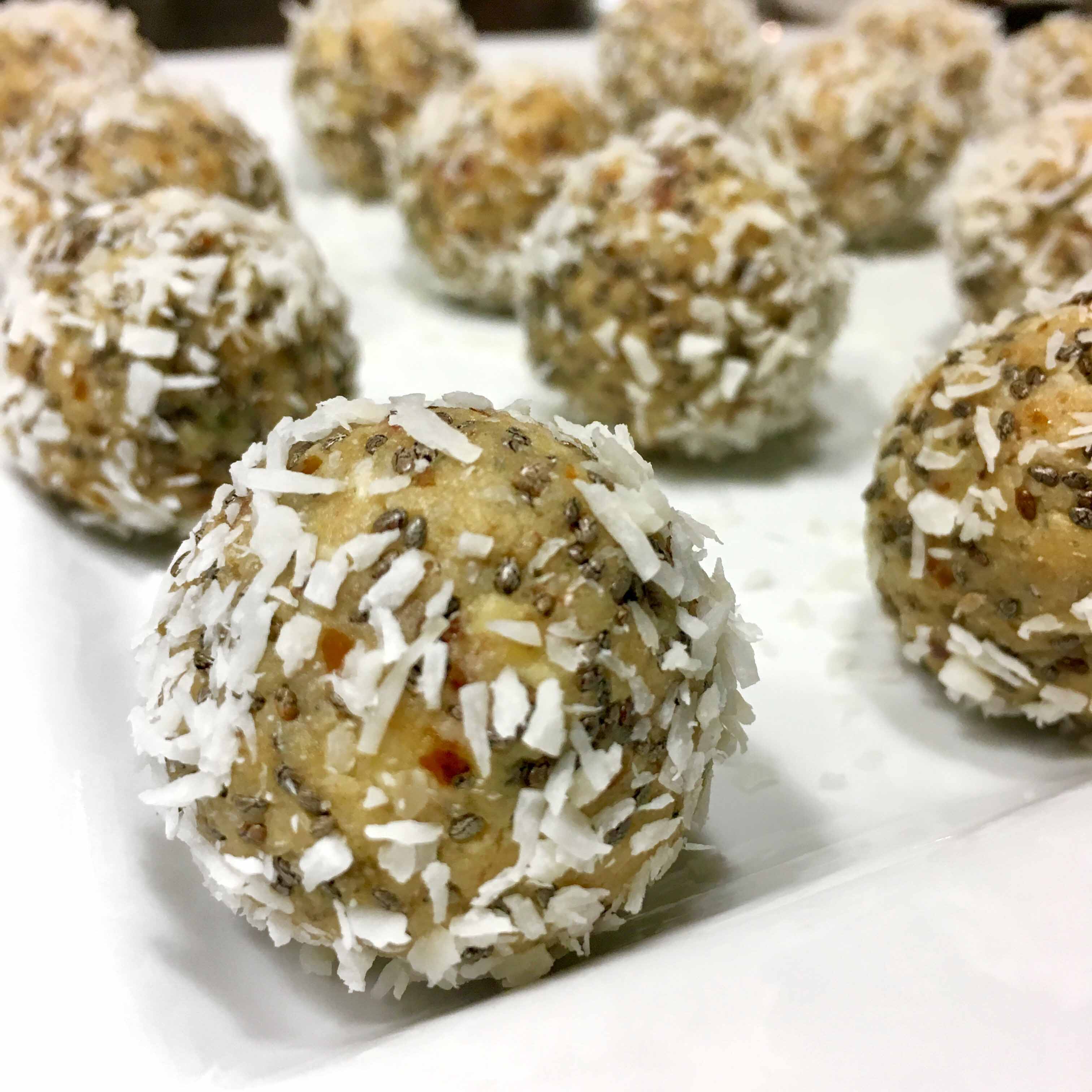 Coconut Date Protein Bites. (Photo by Emma Poling)