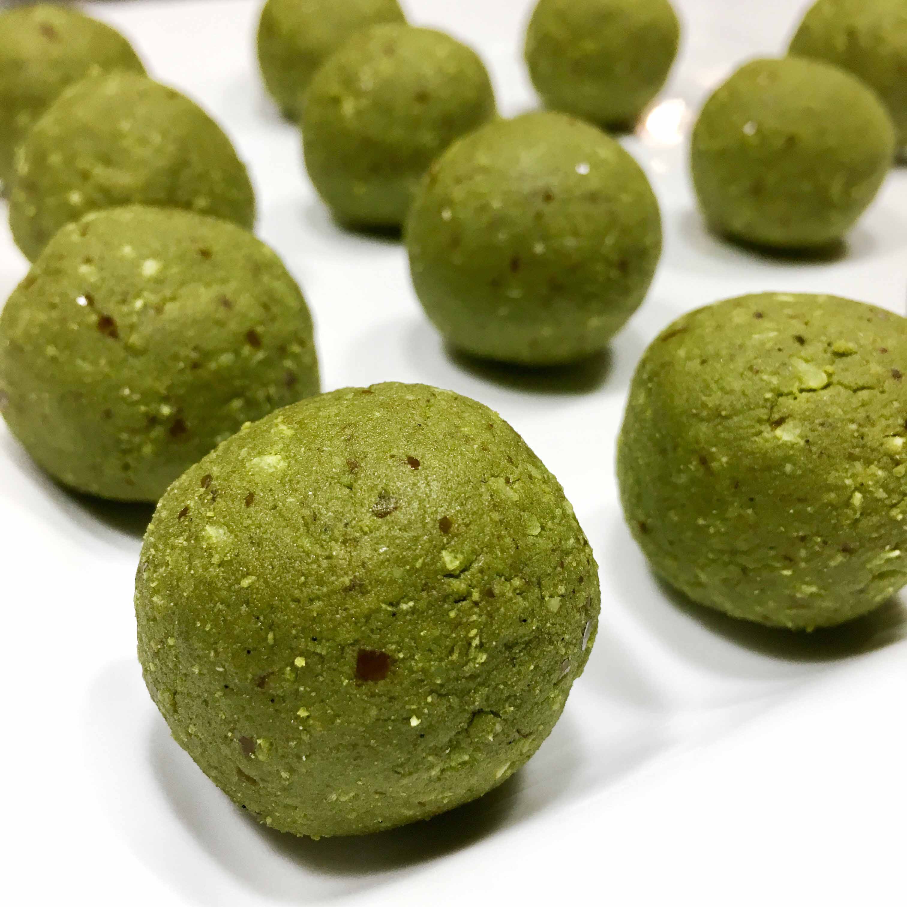 Matcha Green Tea Protein Bites (Photo by Emma Poling)