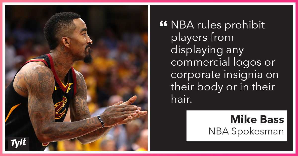 Should athletes be allowed to use their bodies as billboards?