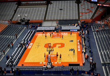 What are some parking options at Carrier Dome?