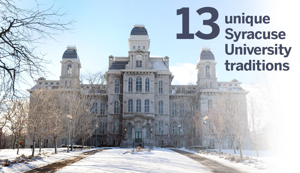 13 unique traditions that make Syracuse University great