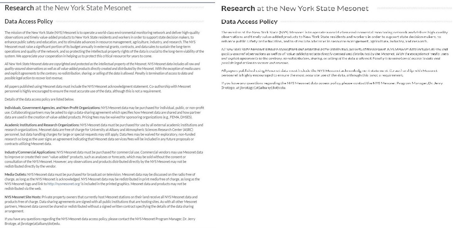 New York drops $250 fee for taxpayer-funded weather data after Syracuse.com story