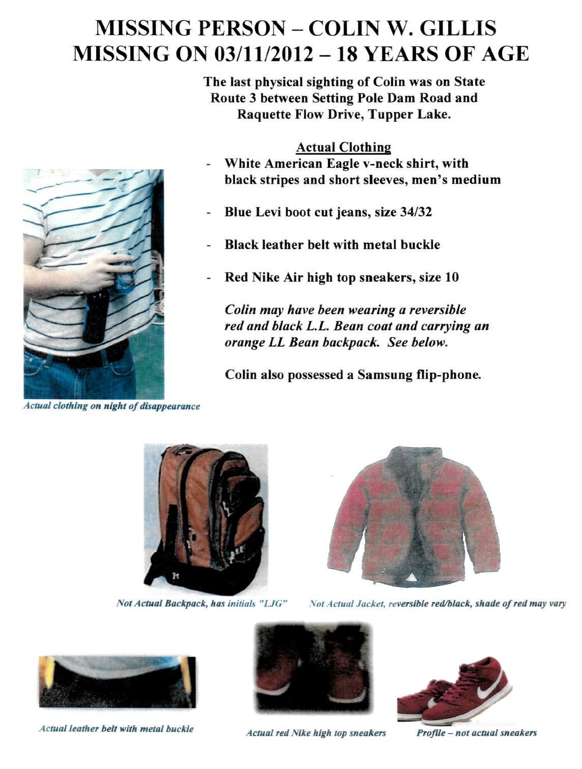 Have you seen teen who went missing in the Adirondacks in 2012?