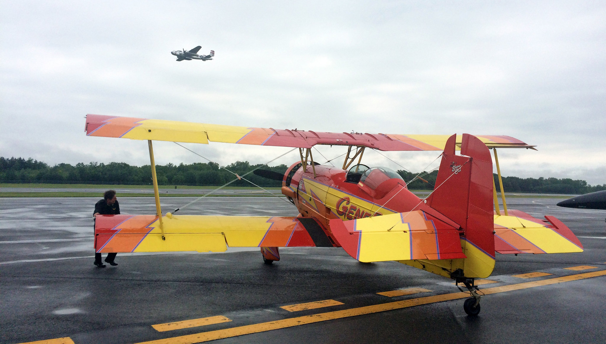 Update: Aerial performances have started at Syracuse Airshow