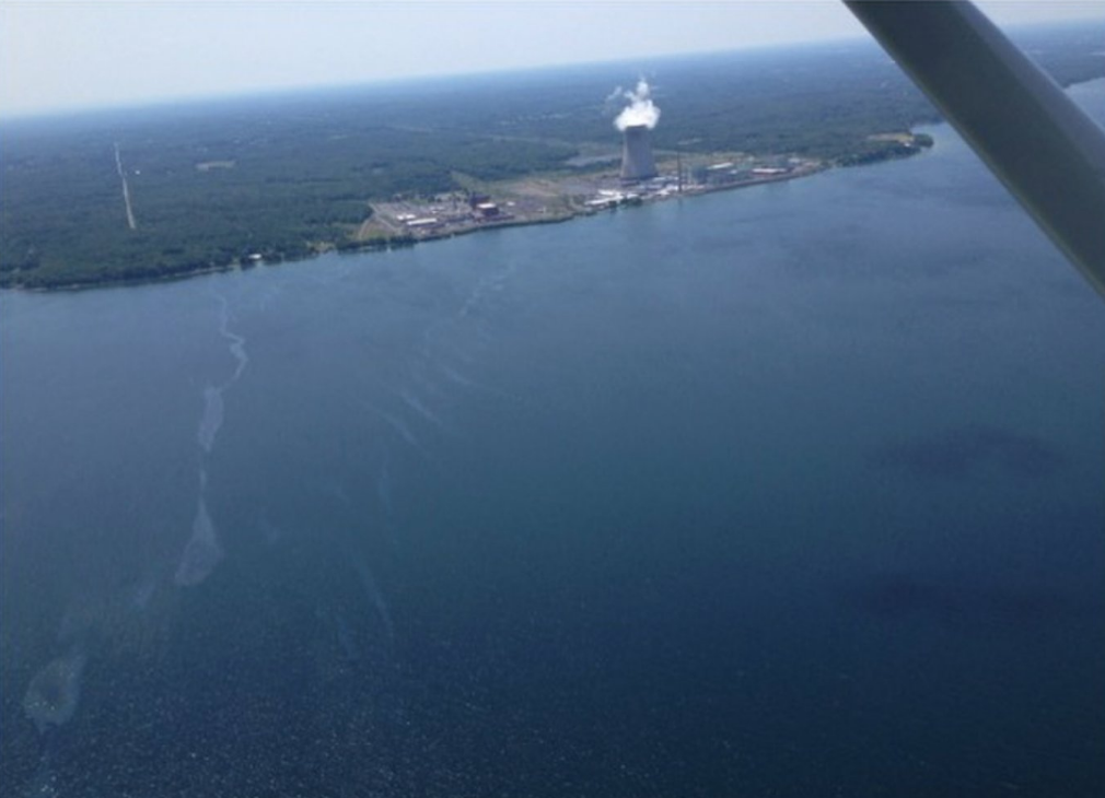 Sheen in Lake Ontario identified as oil from nuclear plant