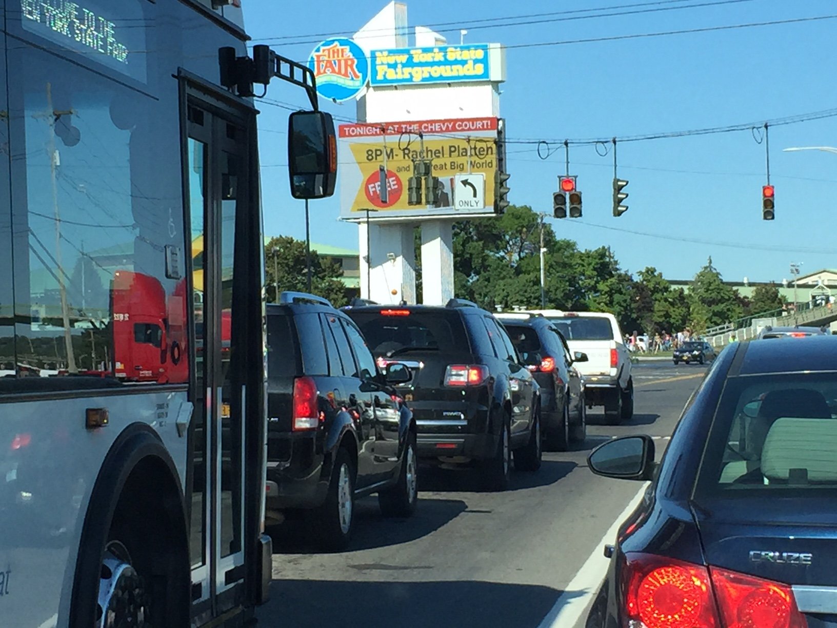 NYS State Fair traffic heavy, one Rt. 690 exit was temporarily closed (updated)