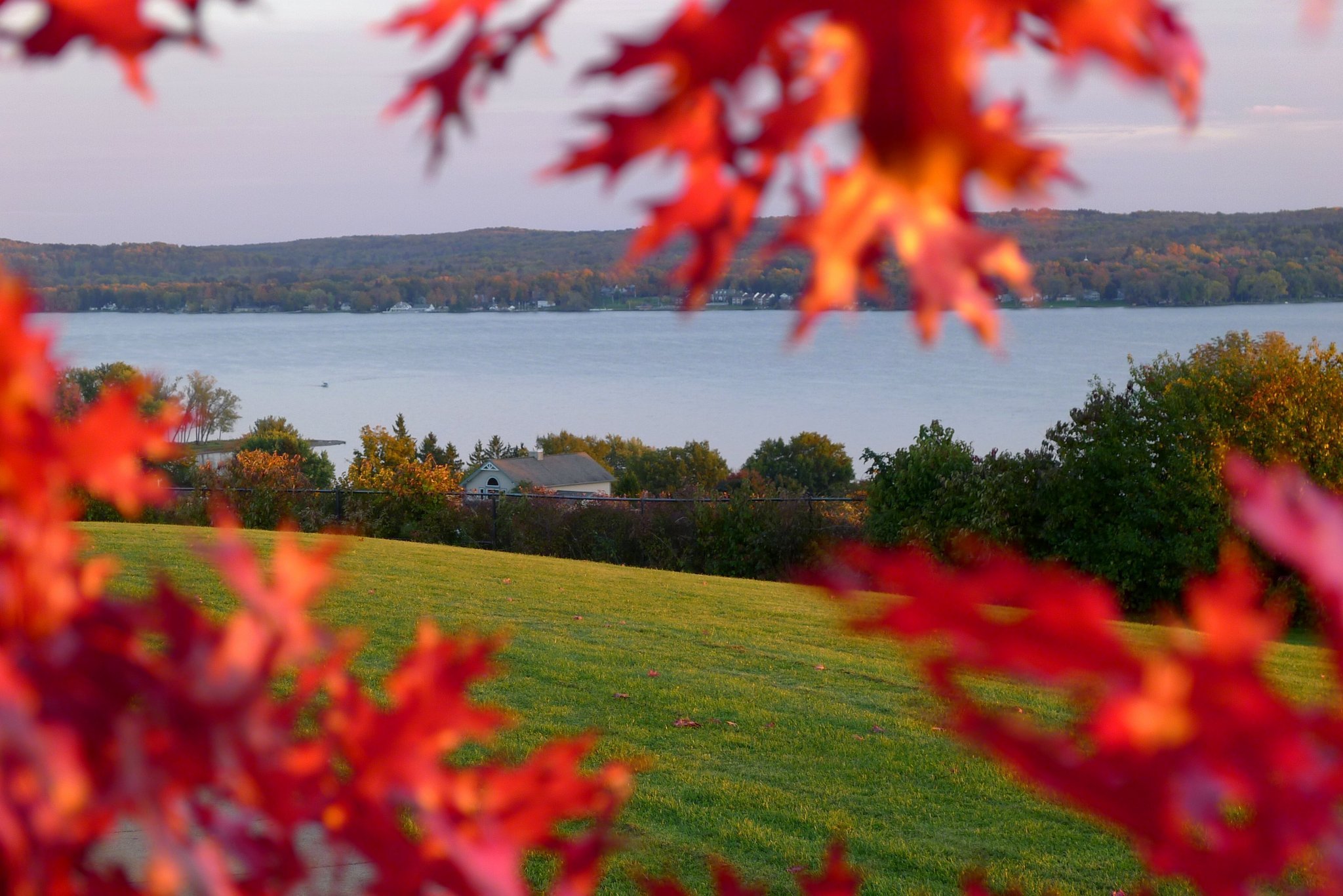 First fall colors of season popping up in Upstate New York this week