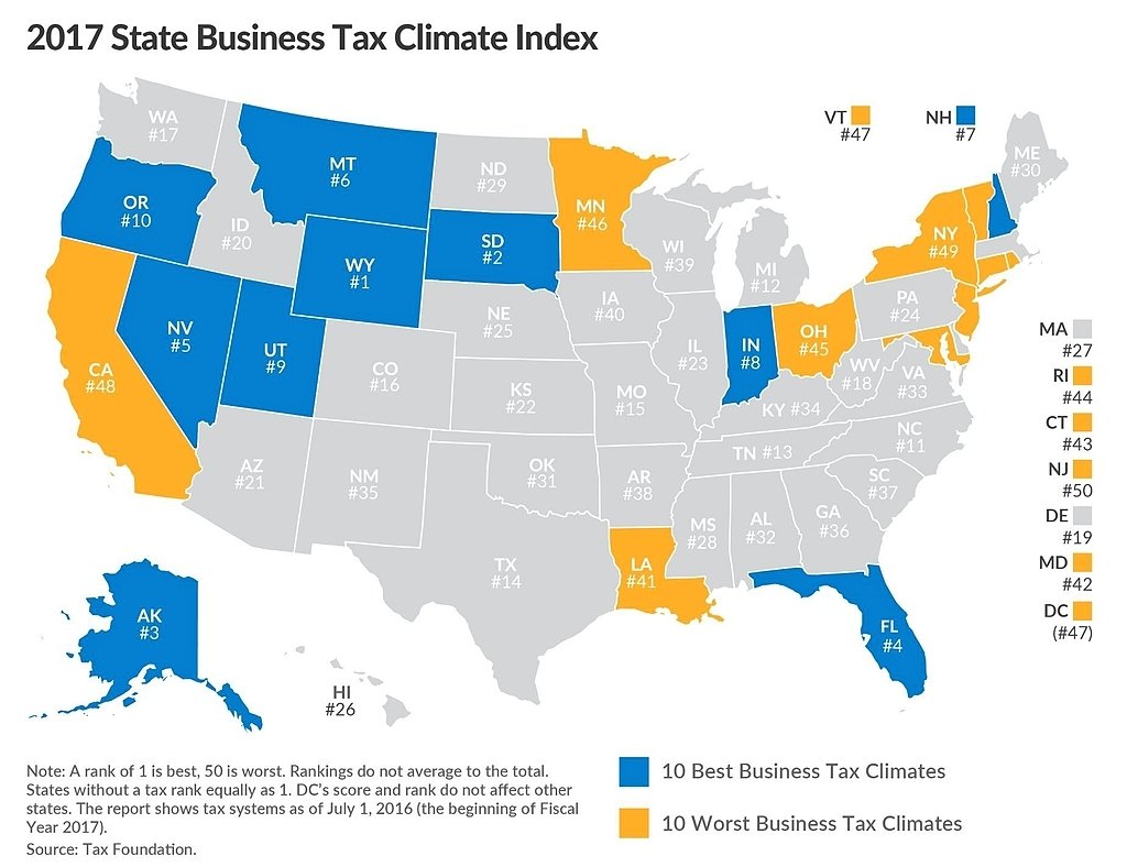 New York has one of nation's worst tax climates (still), group says