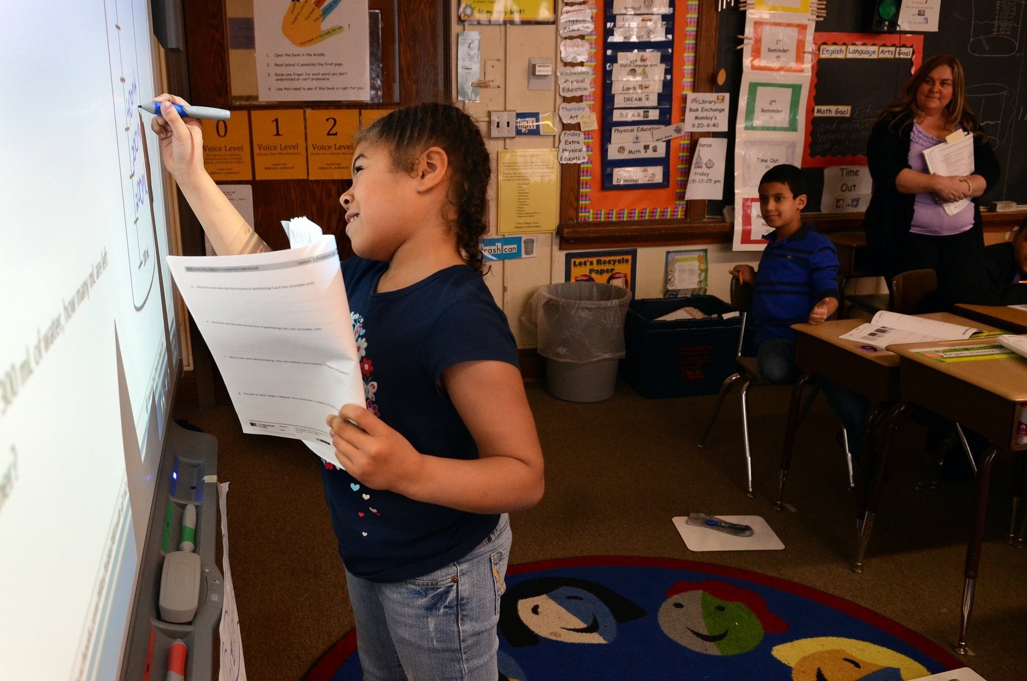 Why are our kids doing worse in math as they get older? (Look up state test scores)