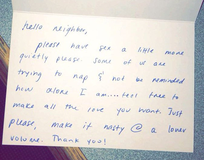 Syracuse University student's complaint about neighbor's loud sex goes viral