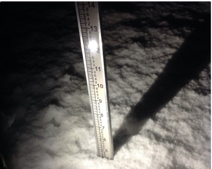 6 inches of snow already in parts of Upstate NY, with much more to come