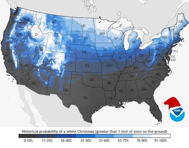 Will Upstate NY see a white Christmas this year?