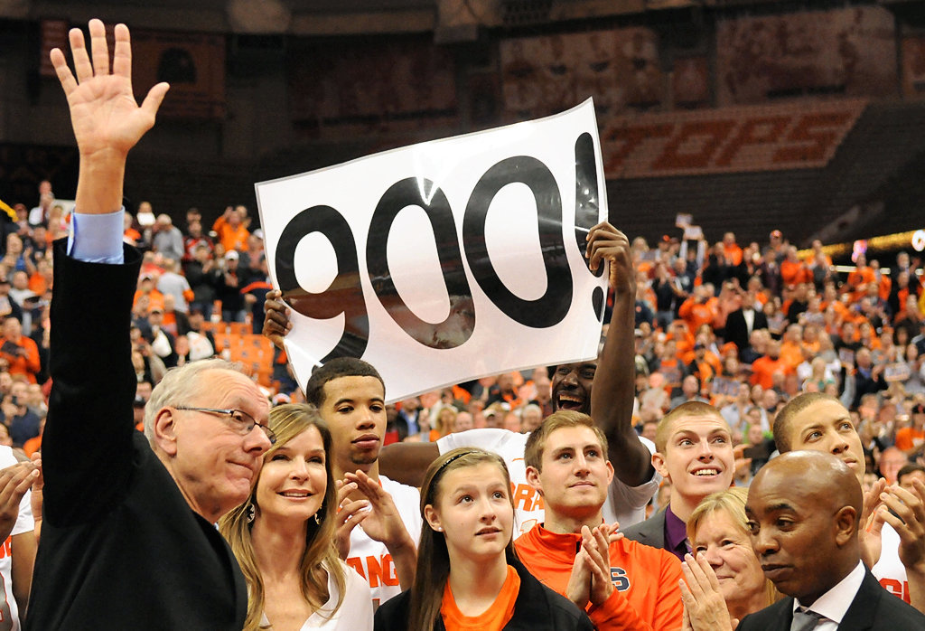 NYS Legislature honors Jim Boeheim on his 1,000th win
