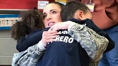 Watch: Deployed Air Force mom surprises kids at Upstate NY elementary school