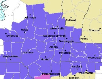 Sleet, freezing rain could fall in Upstate NY just in time for school Tuesday