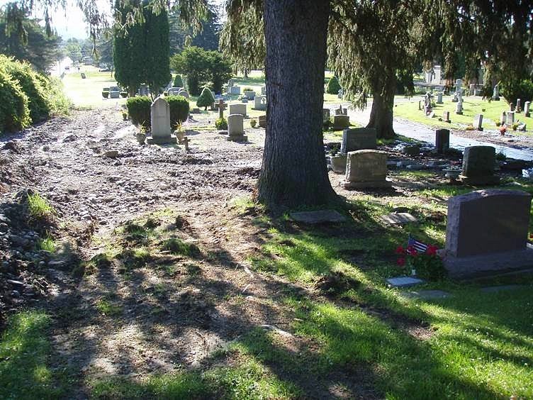Judge jails CNY man after illegal stormwater runoff ruins cemetery graves