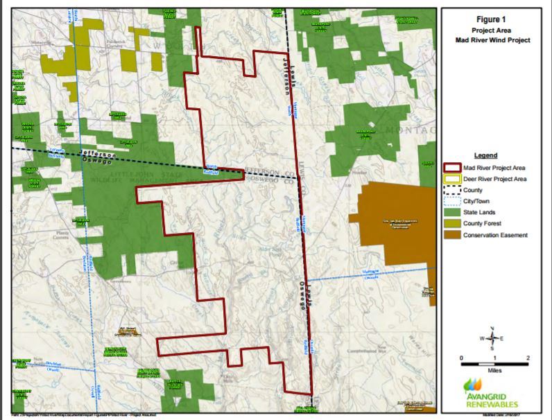 Wind farm with up to 125 turbines proposed for Tug Hill