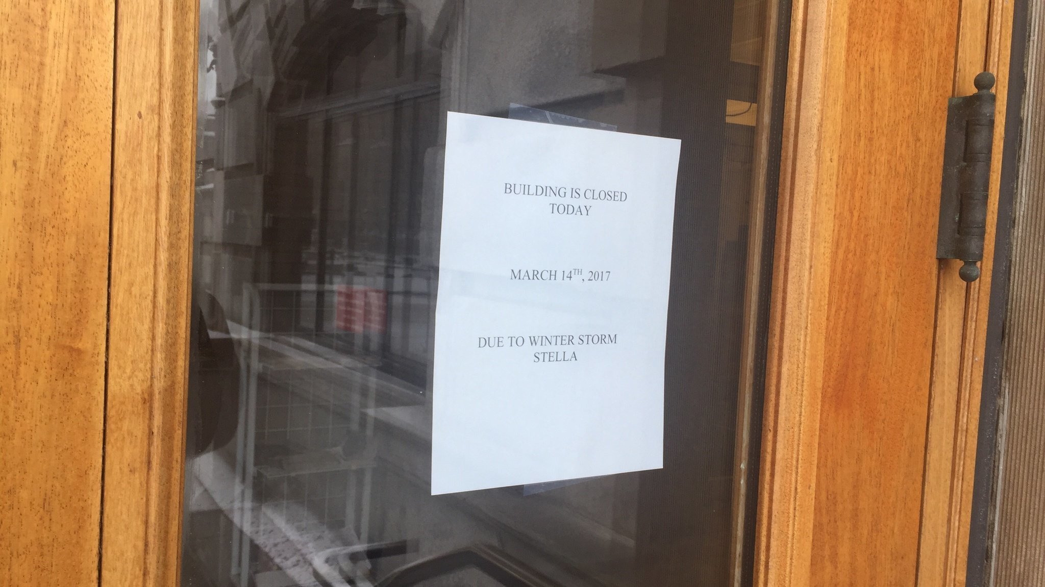 Snow day...for accused criminals, too? Upstate courts close for 1st time in a decade