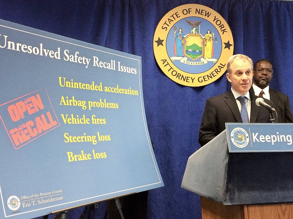 AG: Hundreds of used autos sold in NY with serious safety problems