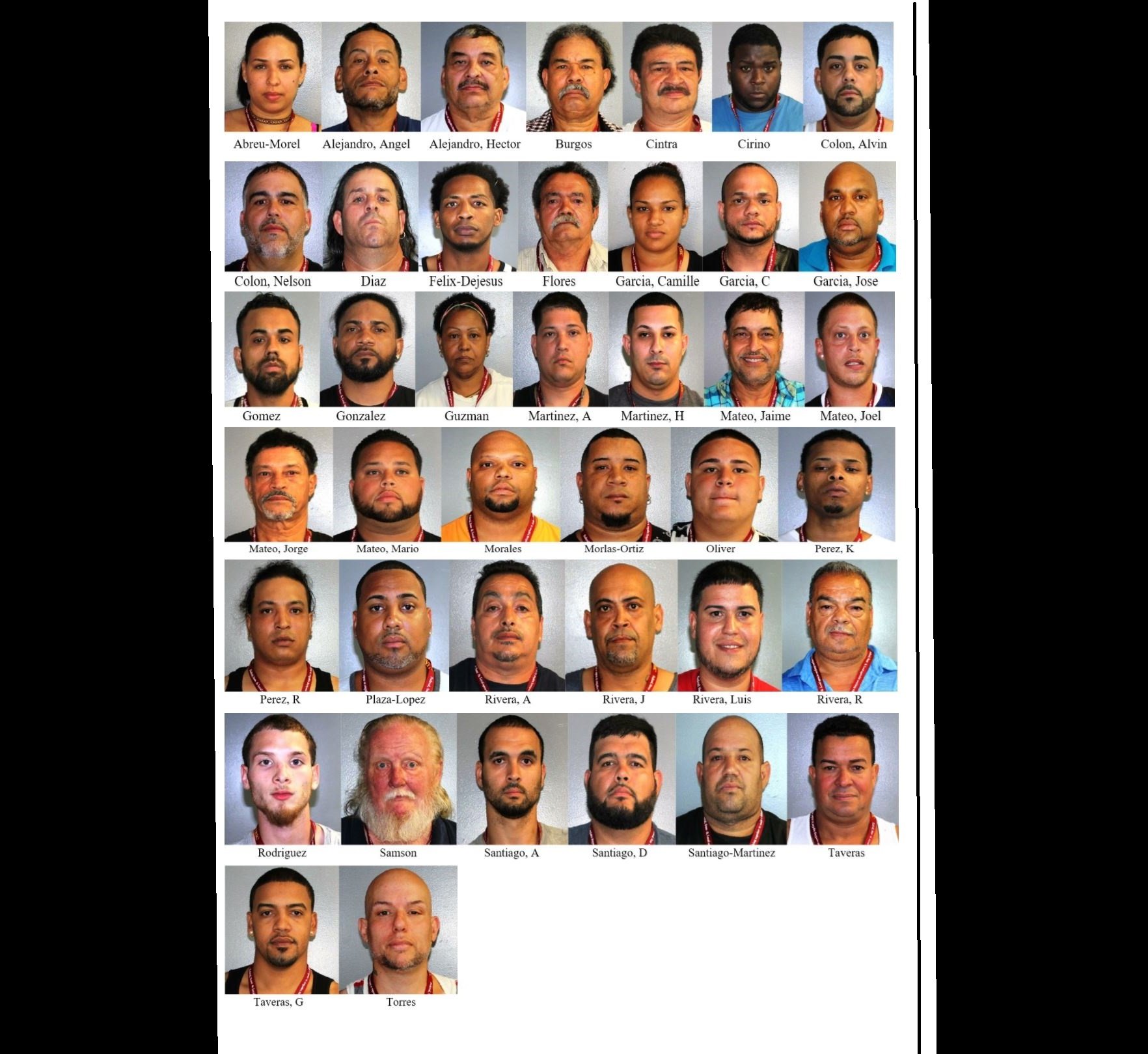 See the mugshots from 'Operation Bloodsport', the brutal Upstate NY cock-fighting ring