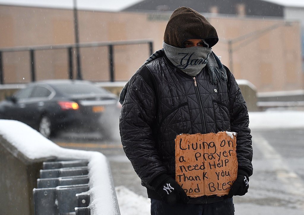 A CNY city takes a stand against panhandlers: Don't give them money