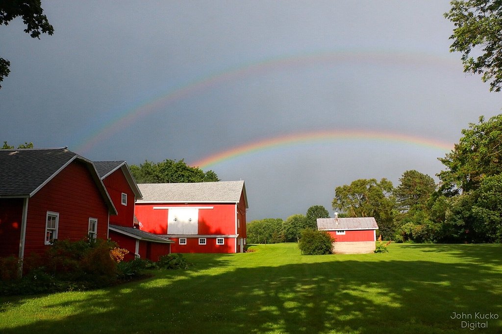 Rainbows: the pot of gold in Upstate NY's unrelenting rain (photos)