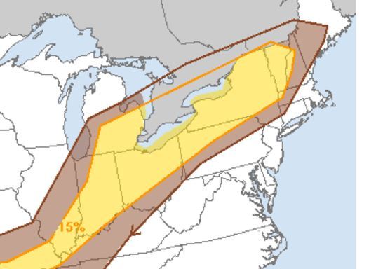 Heat, humidity in Upstate NY today could bring severe storms