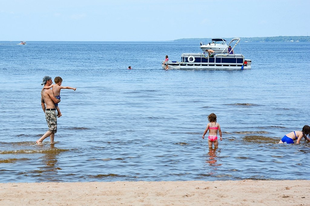 No swimming at Sylvan Beach until further notice