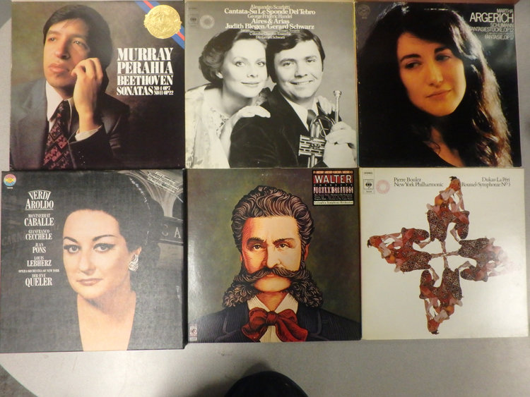 NY state selling giant collection of classical vinyl records on Ebay