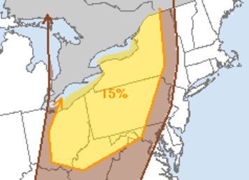 Upstate NY weather: Cold front could bring severe storms, Lake Ontario flooding