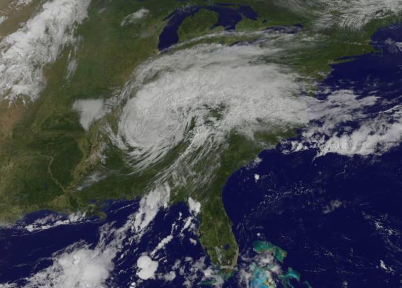 See satellite video of Hurricane Harvey remnants moving toward Upstate NY