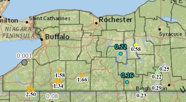 Hurricane Irma remnants dumping heavy rain in Upstate NY; flood alerts issued