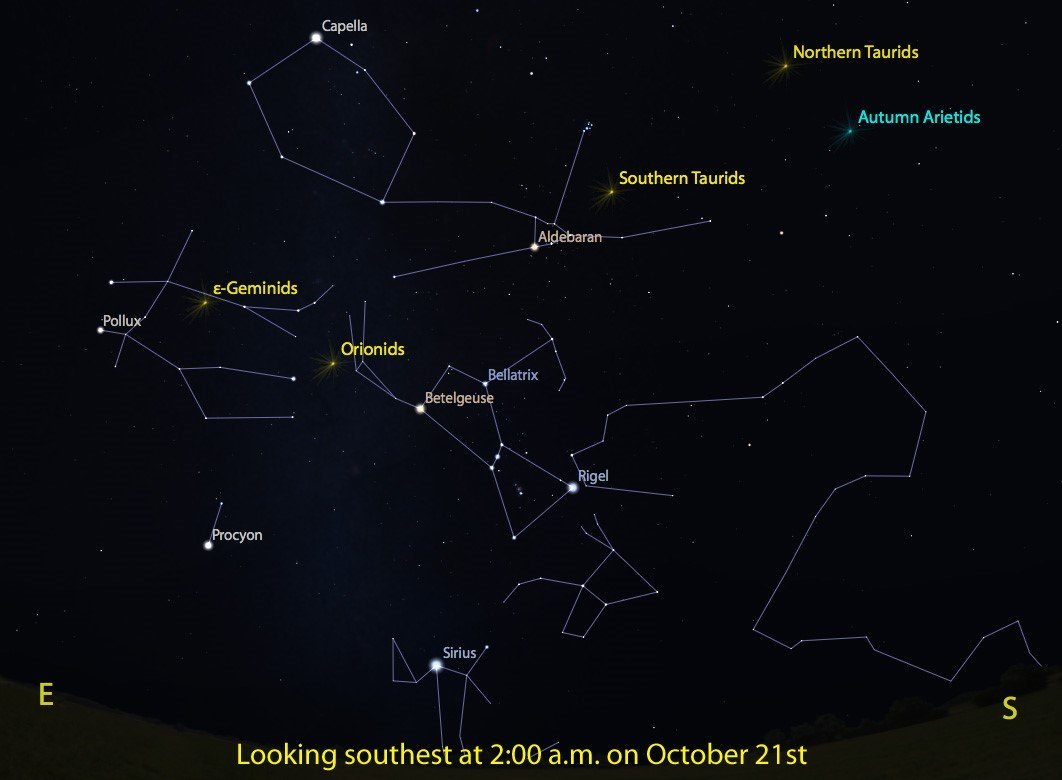 Orionid meteor shower 2017: Clear skies in Upstate NY for viewing