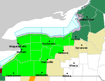 Heavy rain prompts flood watches, warnings in Western NY, parts of CNY